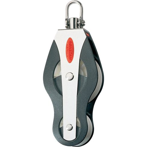 Bozzello Girevole In Acciaio Inox 316 Per Barche A Vela – Carico 680kg, Puleggia Basso Attrito, Diametro Corda 12mm