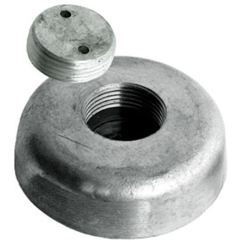 Tecnoseal PCG_25139 Concealed Mounting Magnesium Anode Ø 120 mm by ...